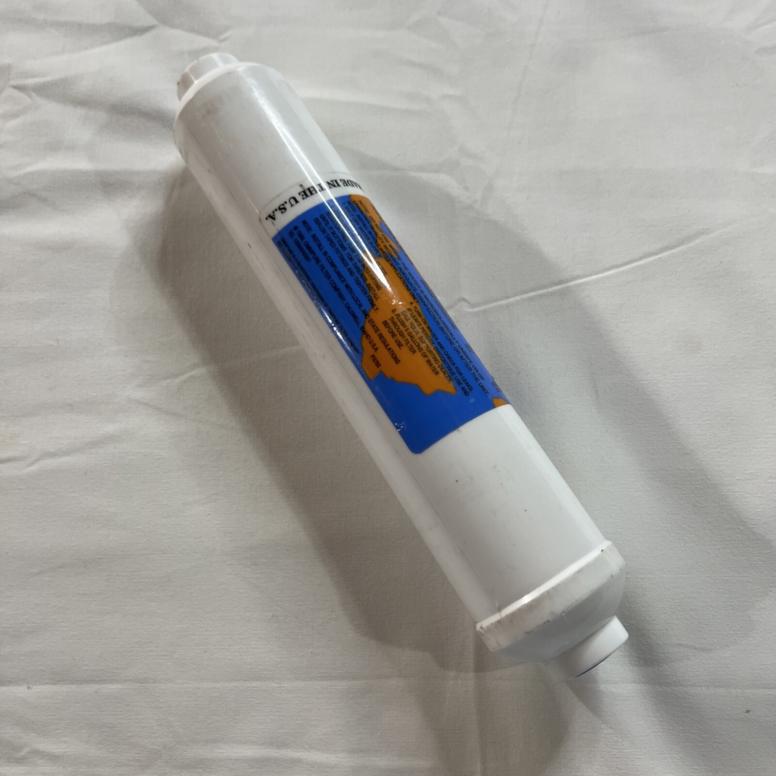 Omnipure XF10 All Calcite Acid Neutralizer 10’’ Inline Water Filter 3/8 T-48