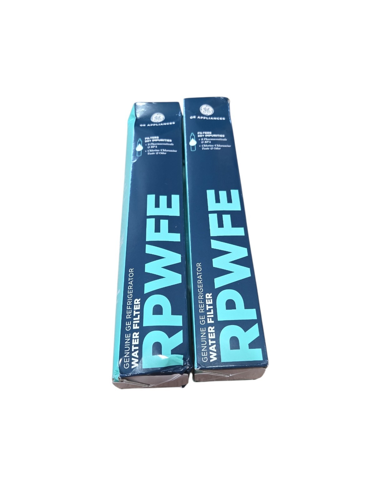 GE Appliance RPWFE Refrigerator Water Filter Genuine OEM New Lot Of 2