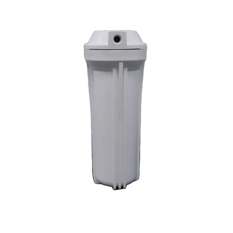 Water Filter Housing Standard 10″ for Reverse Osmosis RO 1/4″ port (White)