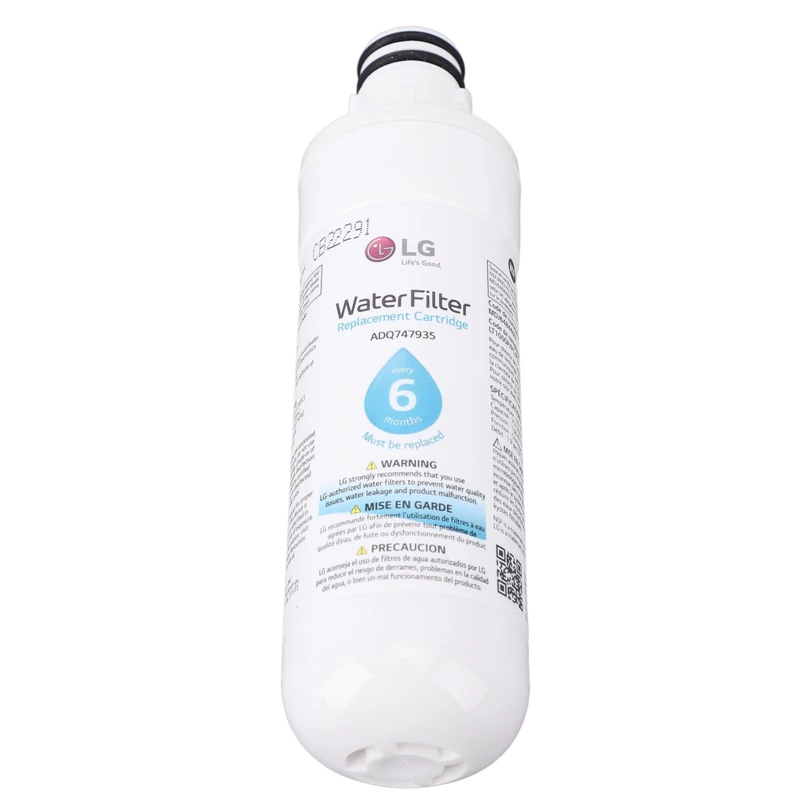 Refrigerator Water Filter Replacement For ADQ747935 Have 6 to 12 Months Lifespan