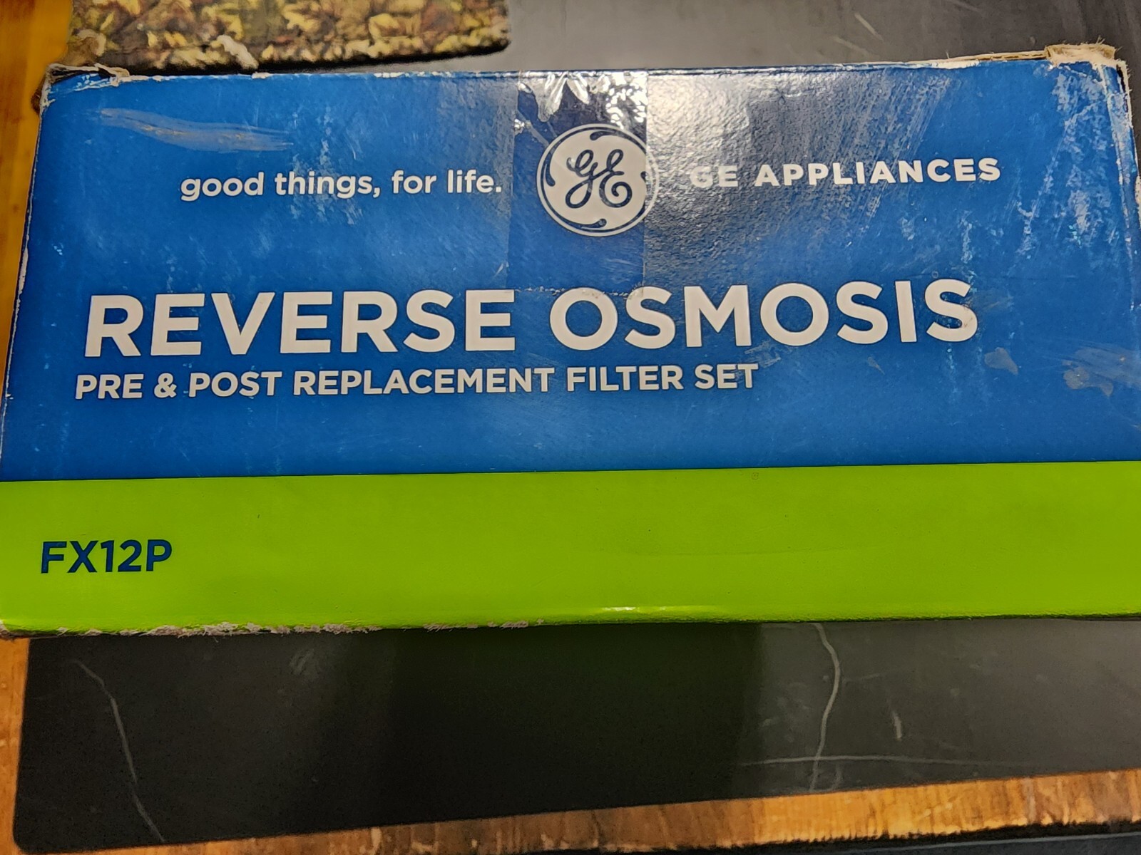 ​GE FX12P Reverse Osmosis Pre & Post Replacement Filter Set New old stock
