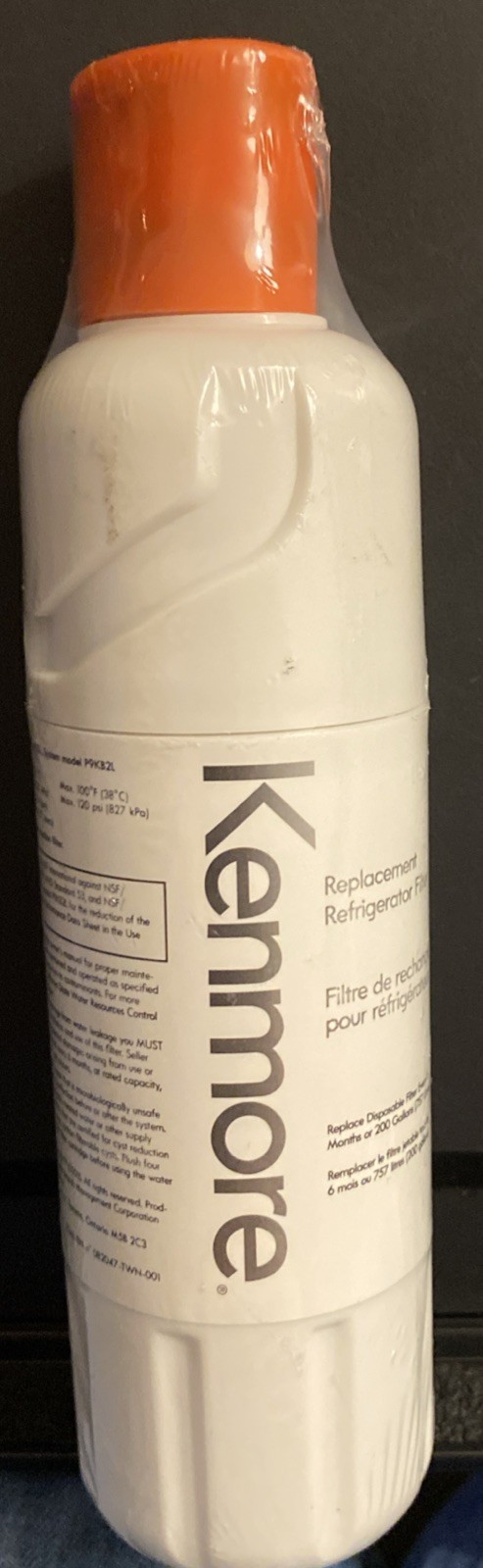 Kenmore 9082 Replacement Refrigerator Water Filter
