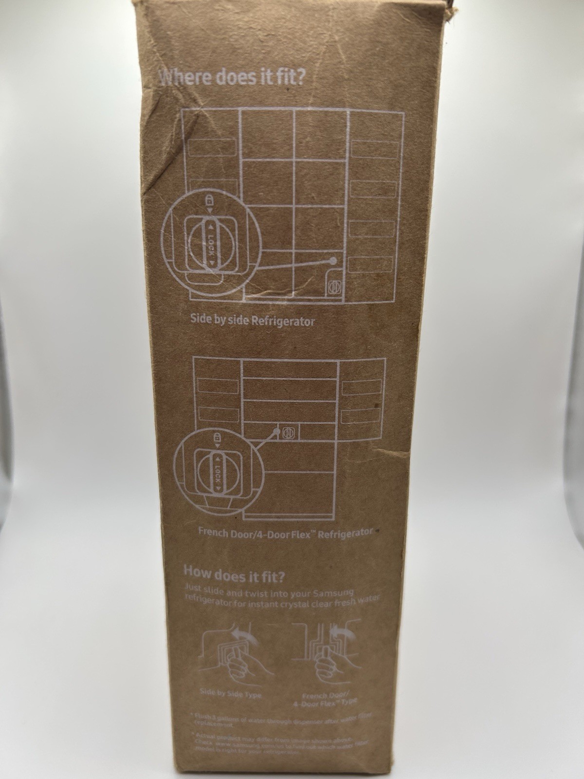 Samsung Genuine HAF-QIN/EXP DA97-17376B Refrigerator Water Filter 2 Pack OEM