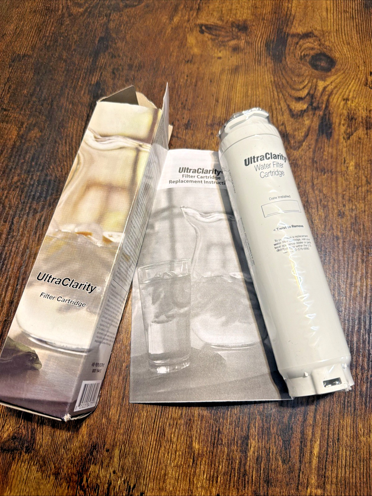 2 pcs Ultra Clarity Refrigerator Water Filter VIB REPLFLTR10 f/ Bosch 9000194412