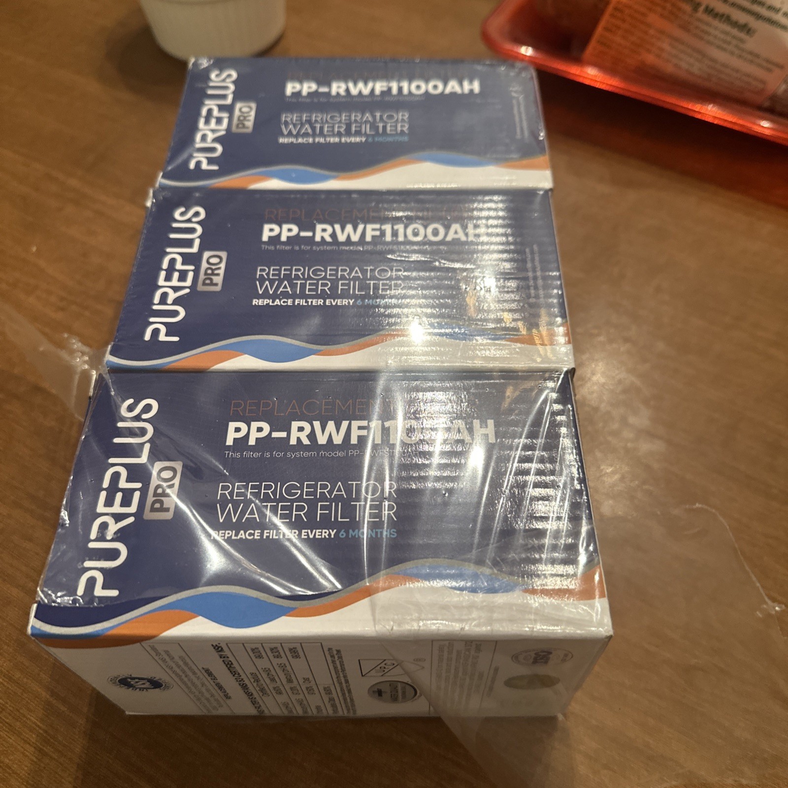 3 Pack Pureplus Water Filter PP-RWF1100AH Replaces Samsung