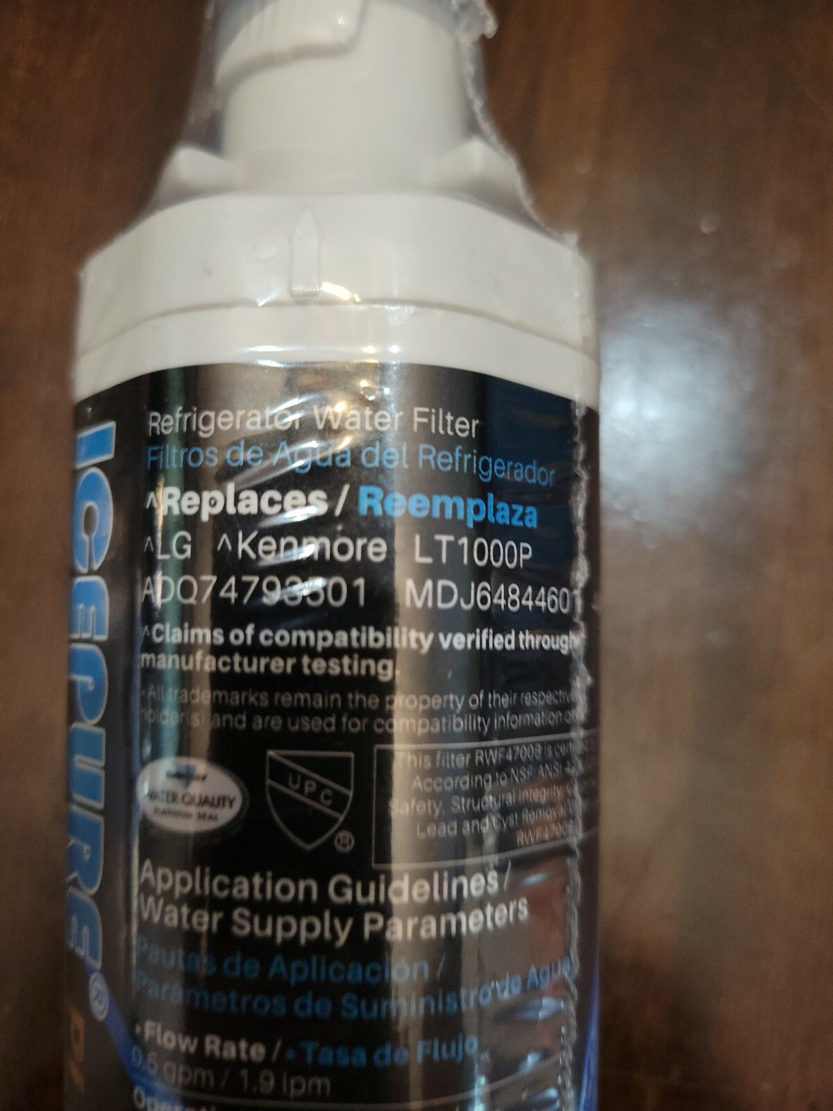 Refrigerator Water Filter Replace LG LT1000P, MDJ64844601,Kenmore 46-9980