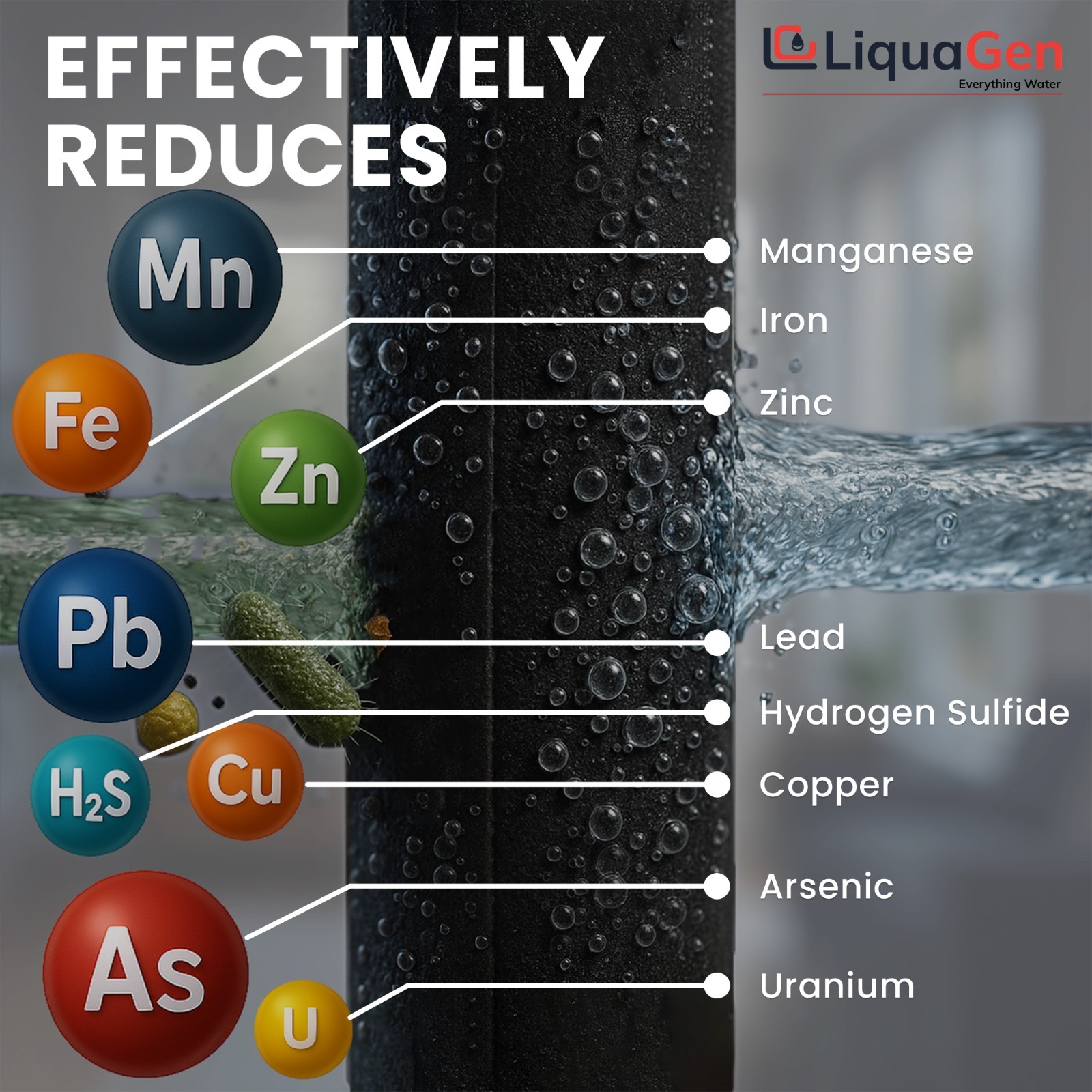 LiquaGen 2.5″ x 10″ Katalox Light Filter Cartridge – Manganese & Iron Reduction