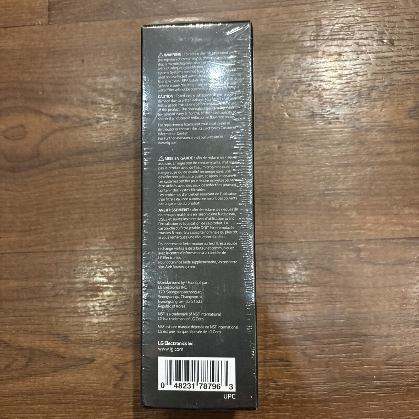 For LT1000P ADQ747935 1 PACK Refresh Refrigerator Ice Water Filter US Stock