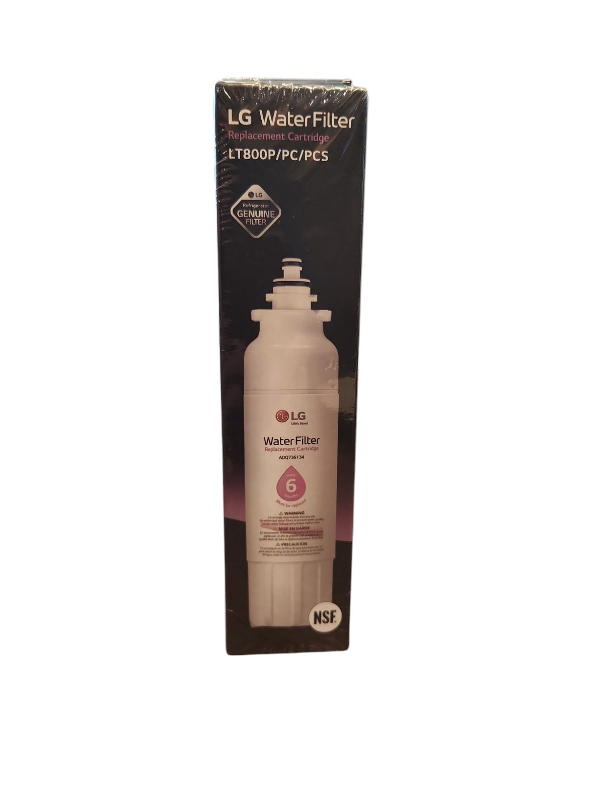 LG LT600P Refrigerator Water Filter – White