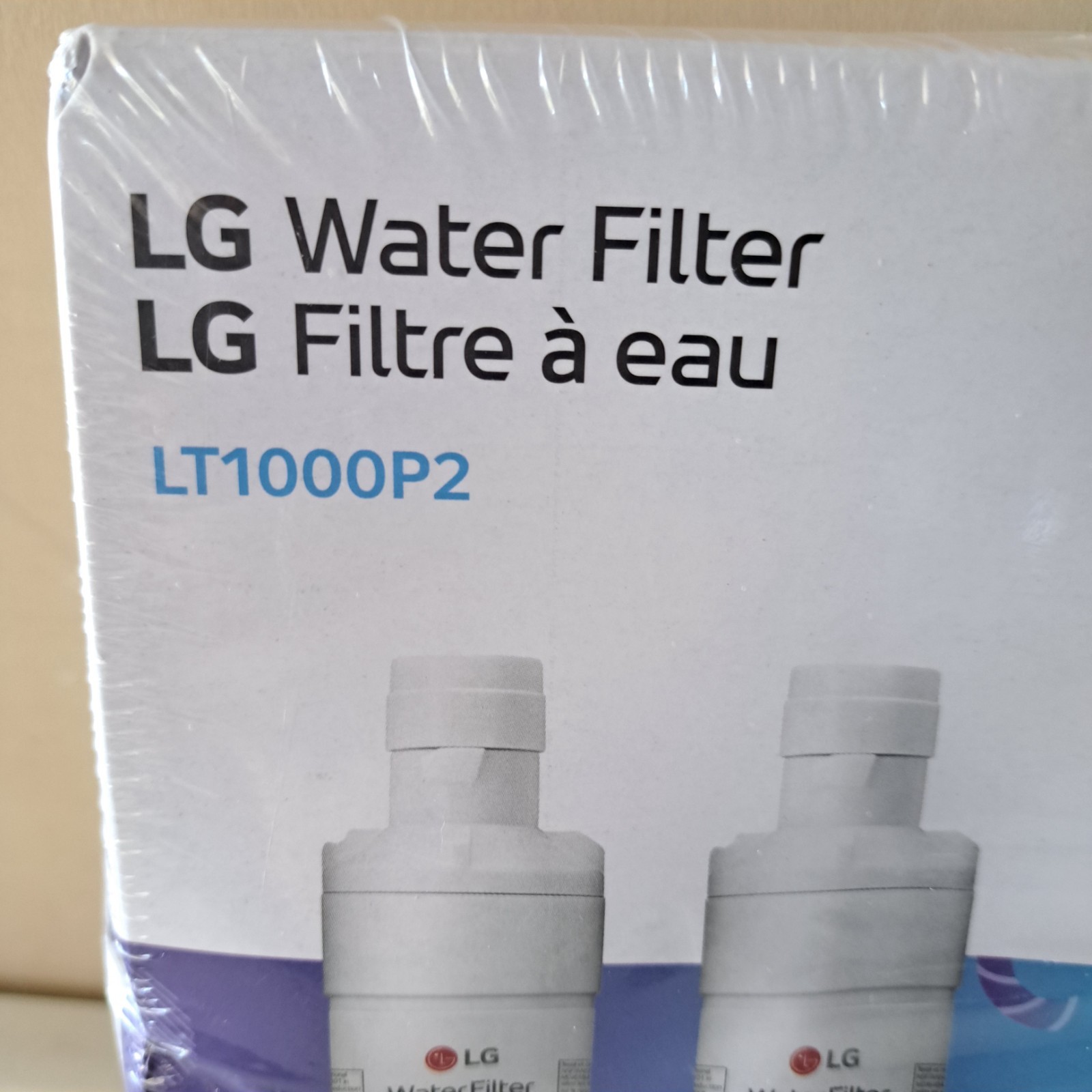 LG LT1000P2 6-Month / 200 Gallon Refrigerator Replacement Water Filter (2 PACK)