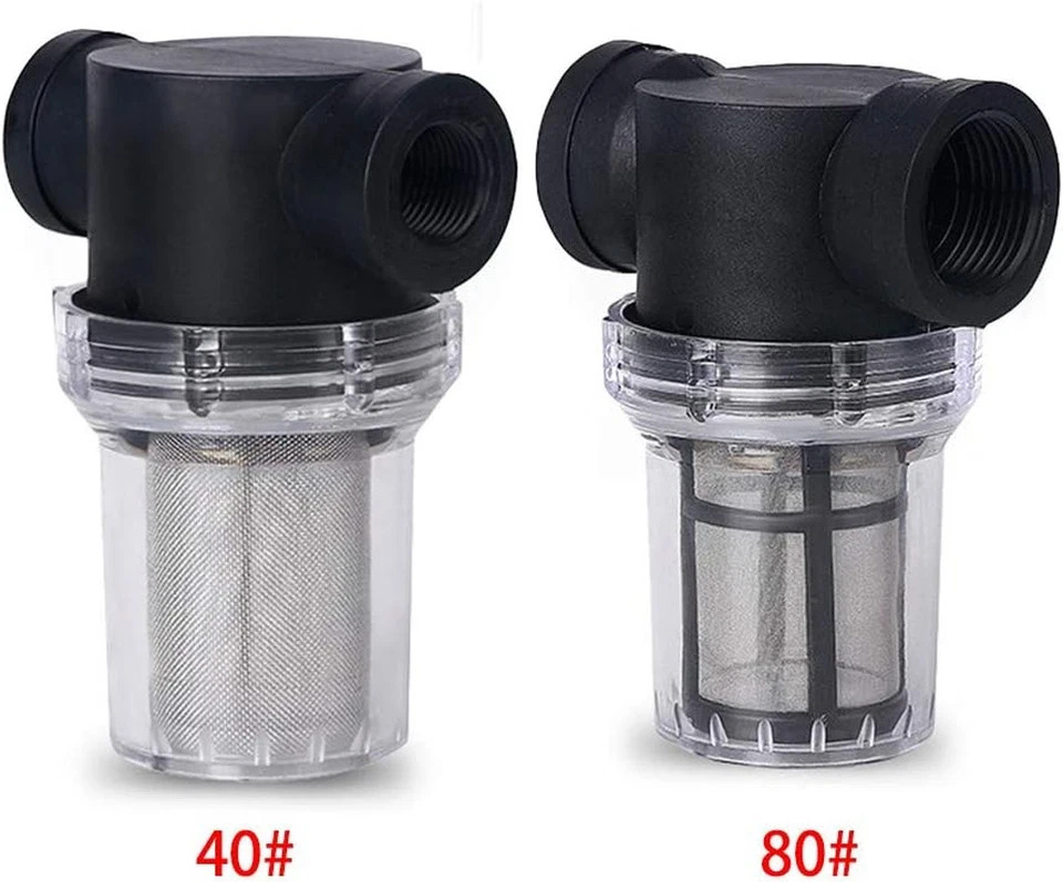 1Pcs Garden Pond 1 Inch Inline Mesh Strainer Water Pump Filter Irrigation High F