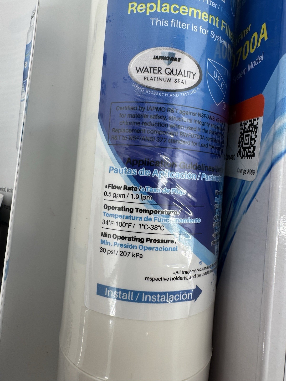 NEW – IcePure RWF0700A Water Filter 2 Pack