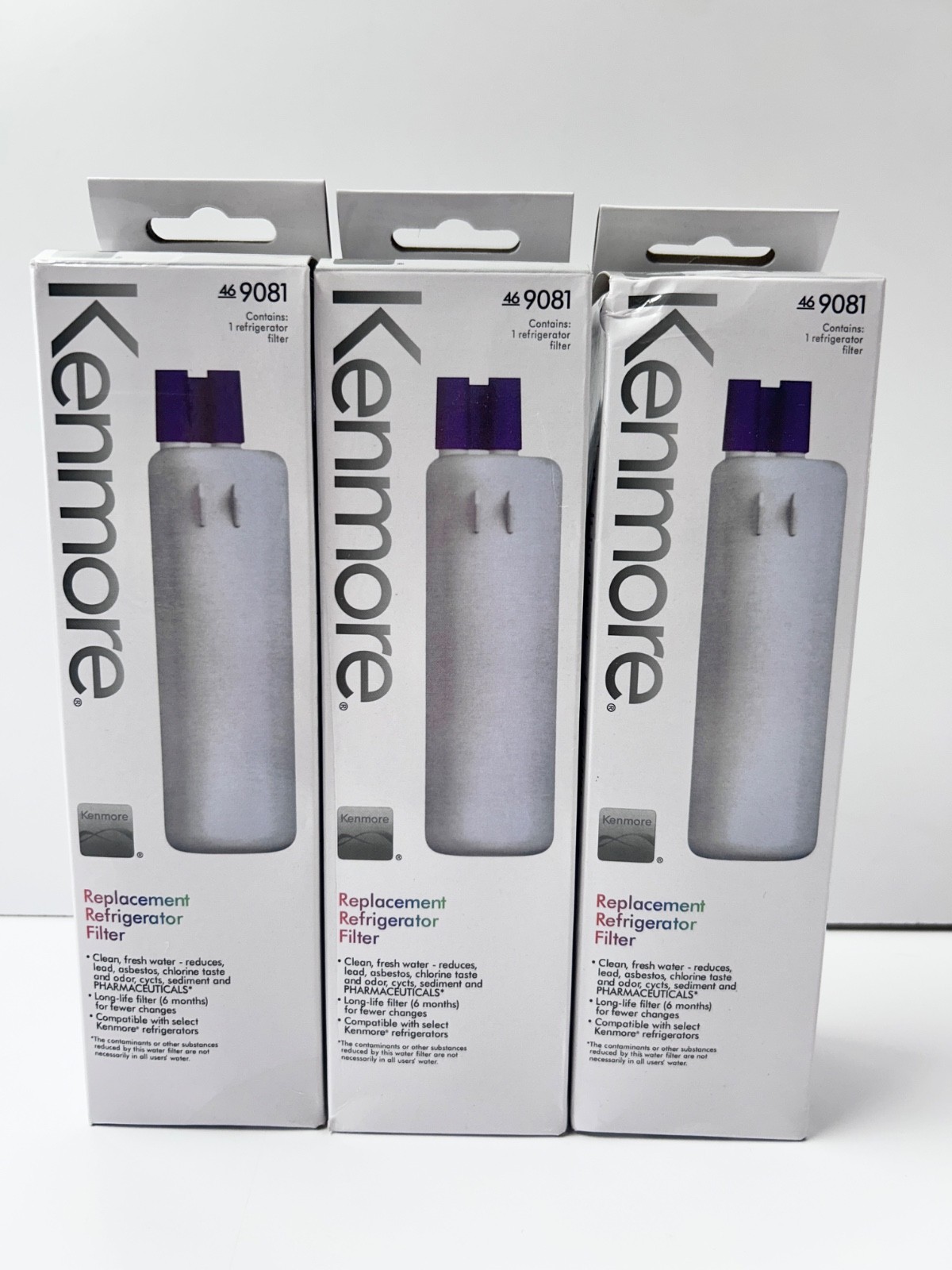 3 PACK – Kenmore 46 9081 Water Filter New In Box