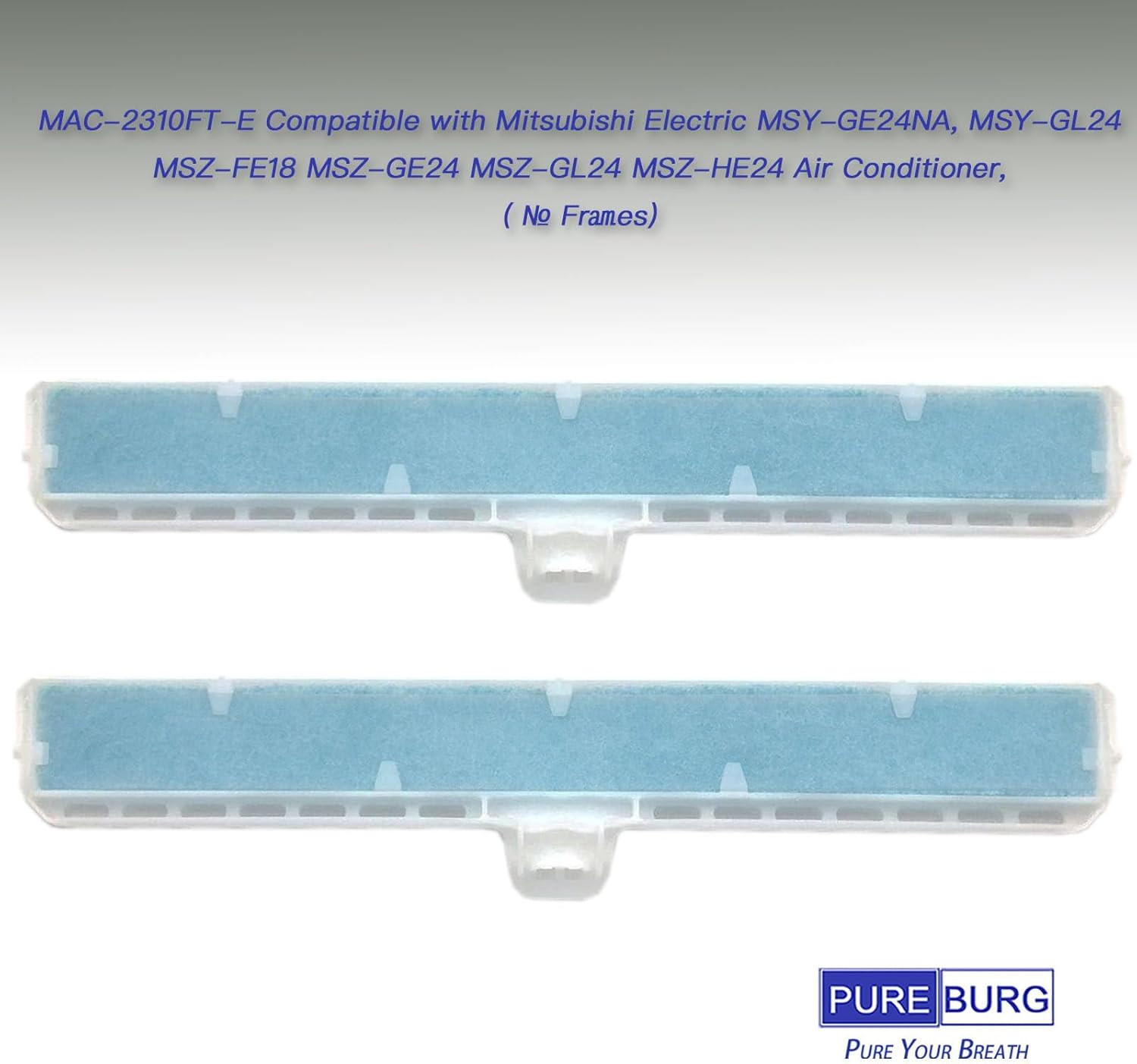 6-Pack MAC-2310FT-E Replacement Filter Compatible with Mitsubishi Electric MSY-G