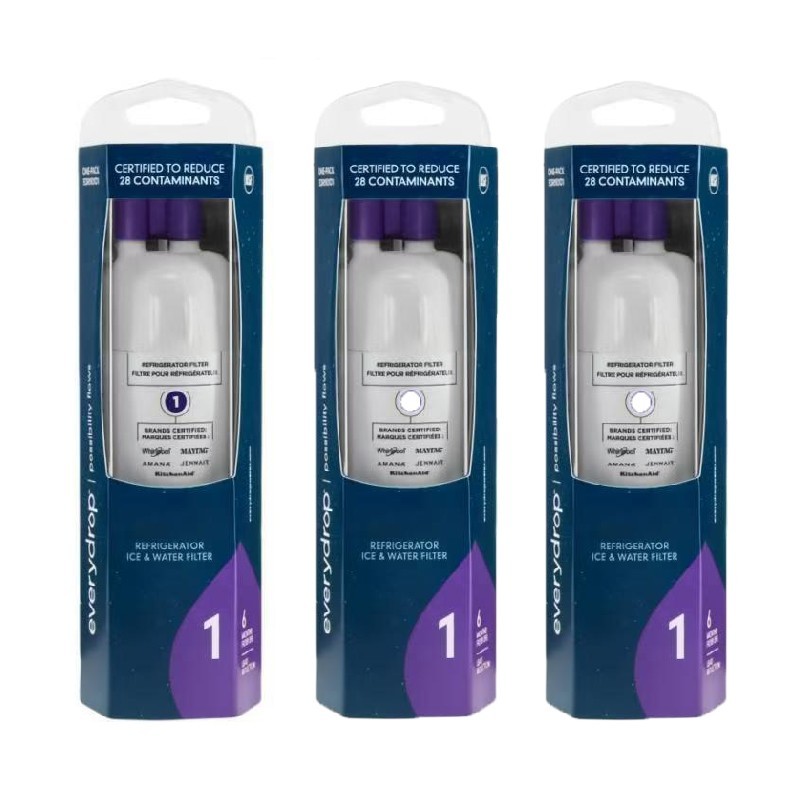 3 PACK ΕDR1RXD1 Refrigerator Wate Filter 1 Replacement New FREE SHIP