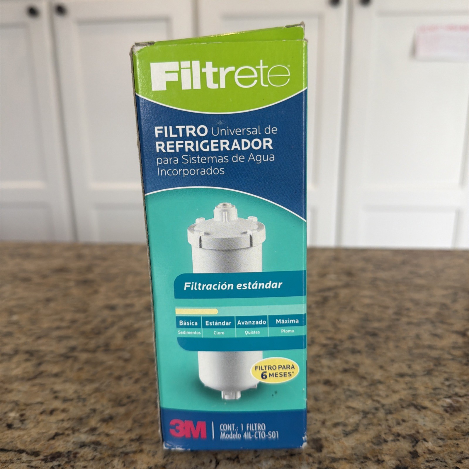 3M Filtrete Universal In Line Refrigerator Water Filter 6 Months 4IL-CTO-S01