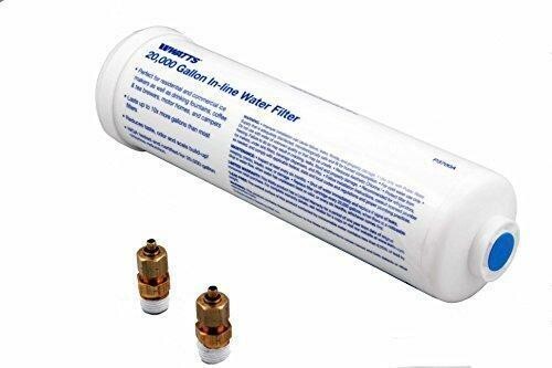 Watts 20,000 gallon IL-K20 In-line Water Filter for Ice Makers, Water Fountains
