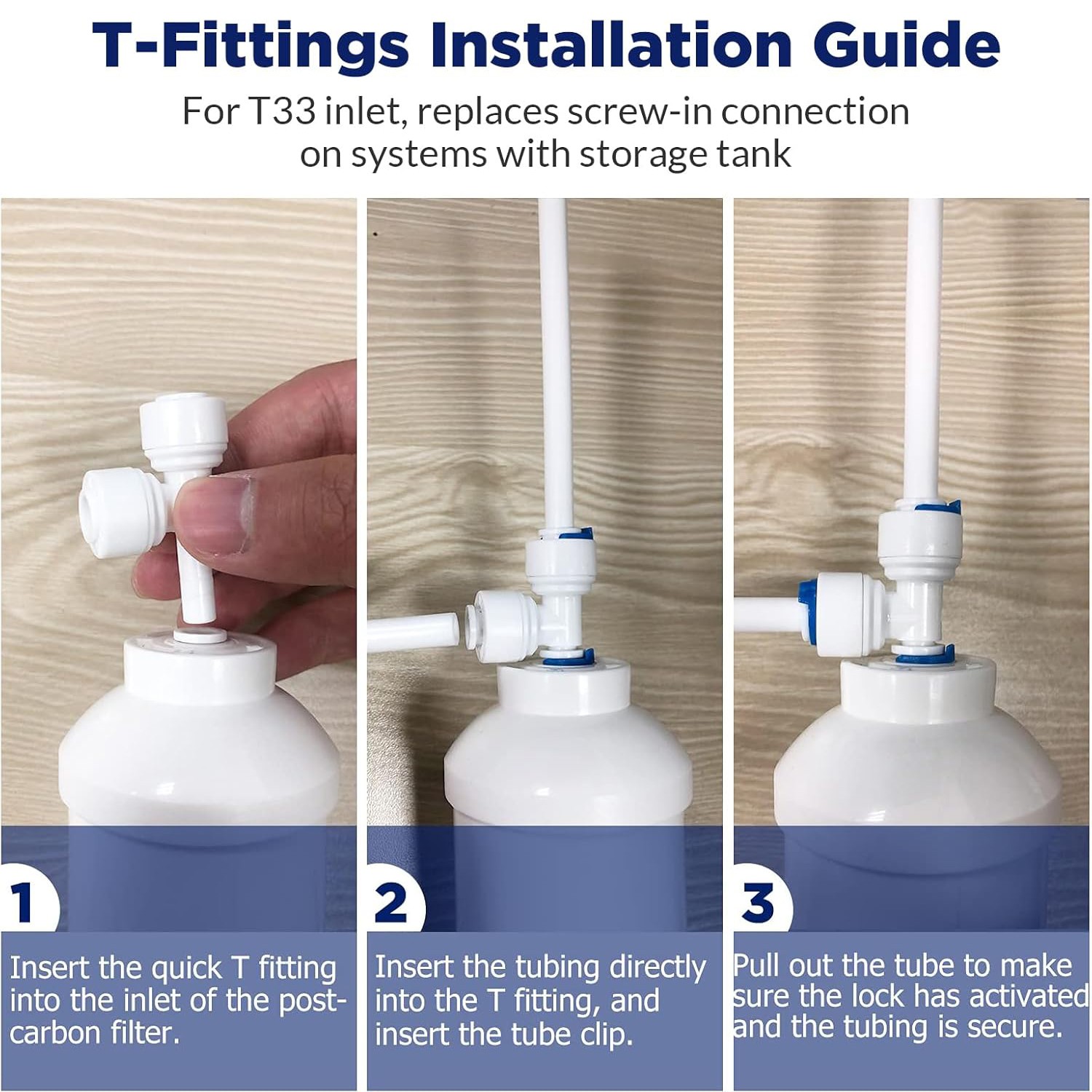 6-Stage 50/75/100/150 GPD Reverse Osmosis System pH Alkaline RO Water Filter Set