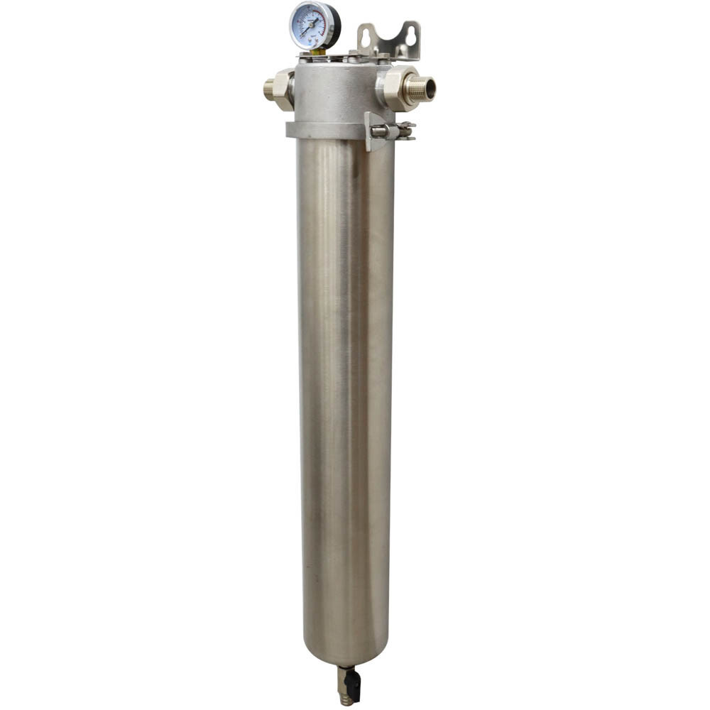 Stainless Steel High Flow Front Filter 1in Inlet Whole House Water Purification