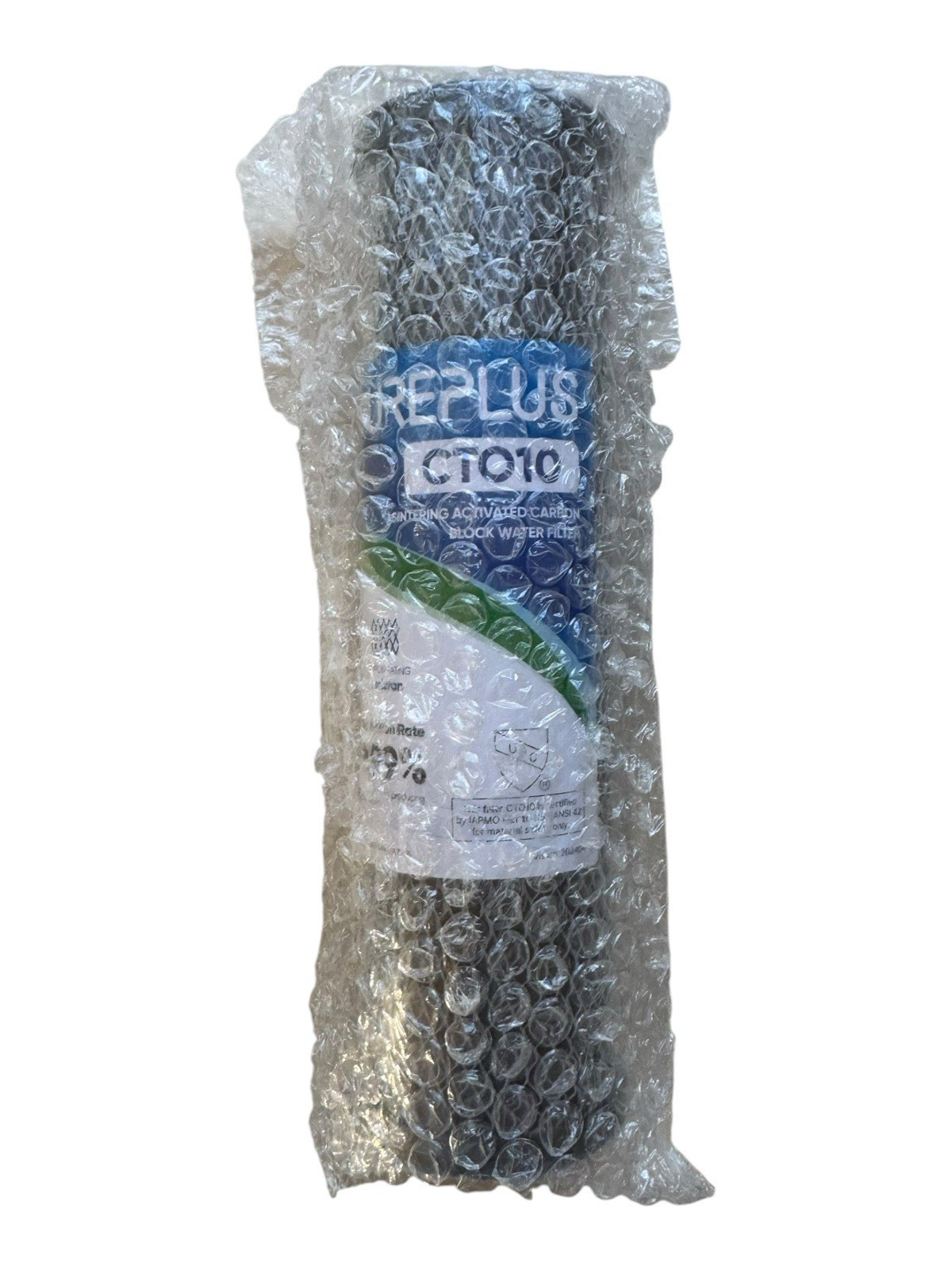 PurePlus CTO10 10″ x 2.5″ Sintering Activated Carbon Block Water Filter