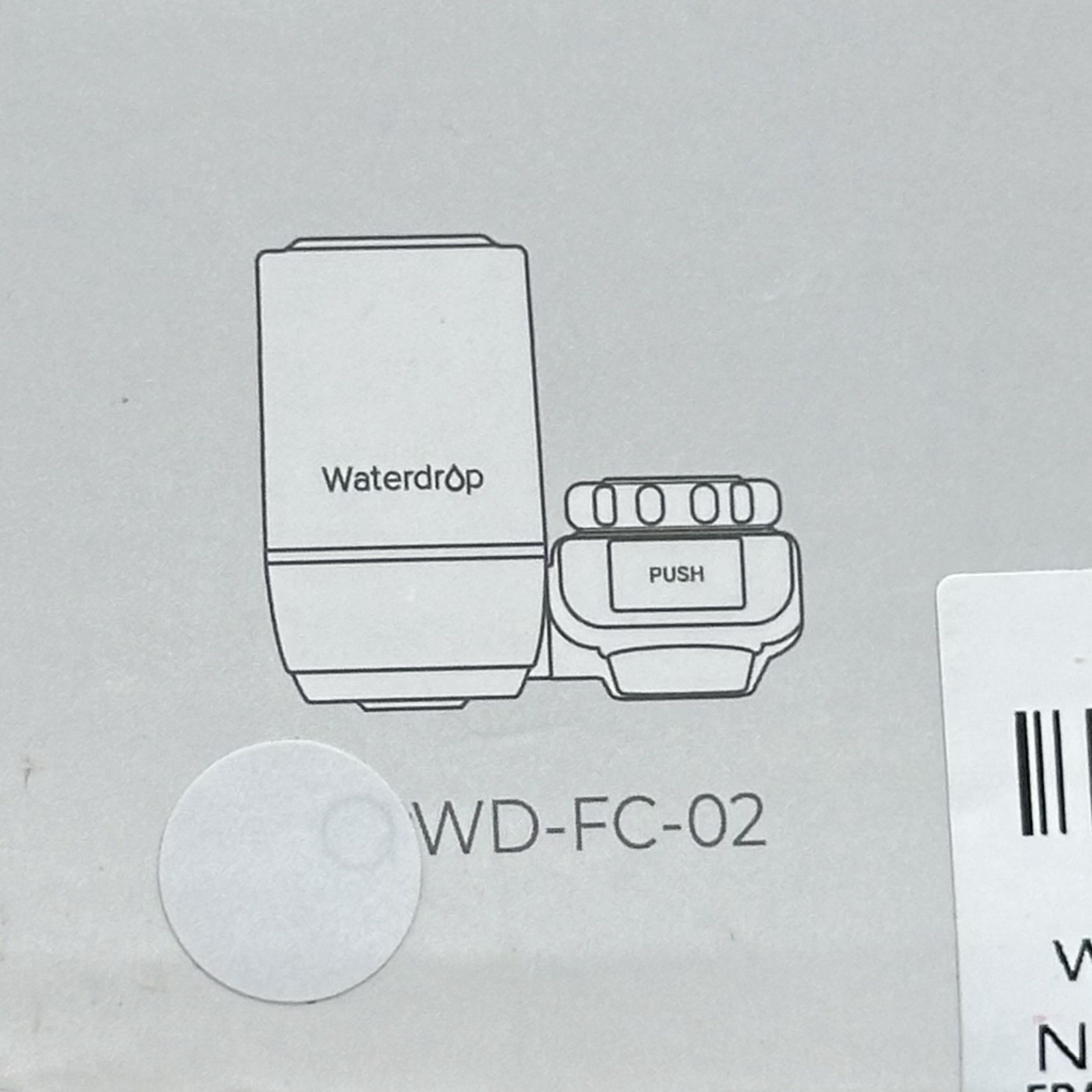 Waterdrop Activated Carbon Fiber Faucet Filtration System WD-FC-02 – Used