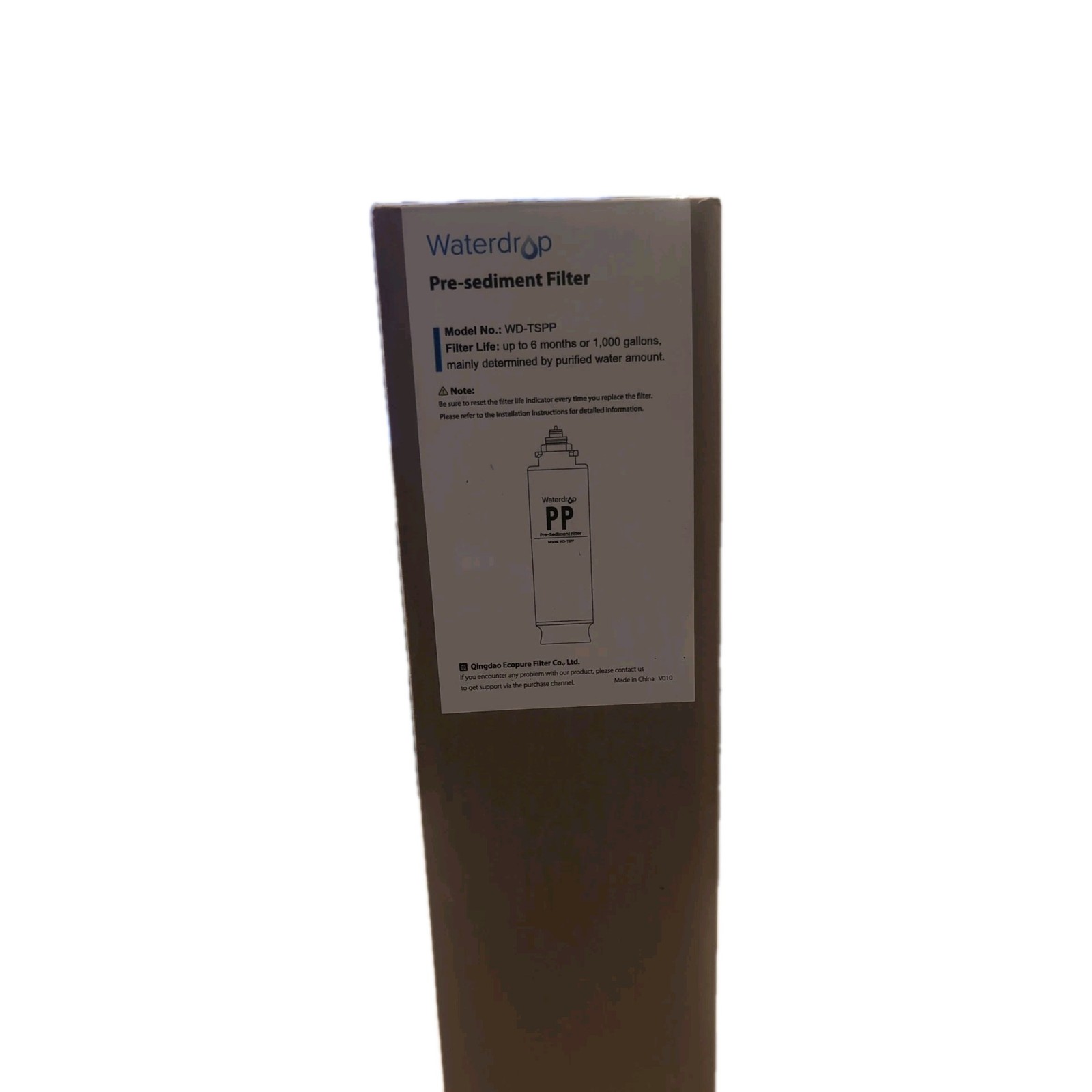 Waterdrop PP Pre-Sediment Filter WD-TSPP Brand NEW 6 months Ultra Filtration