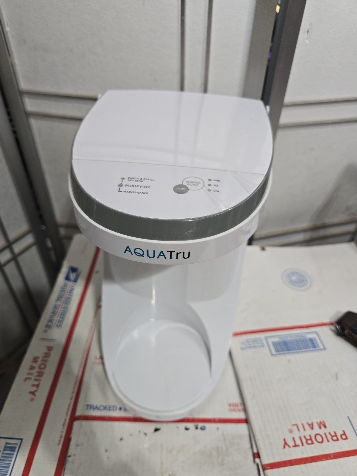 AQUATRU Carafe Reverse Osmosis Water Purifier TESTED *ONLY REPLACEMENT UNIT*