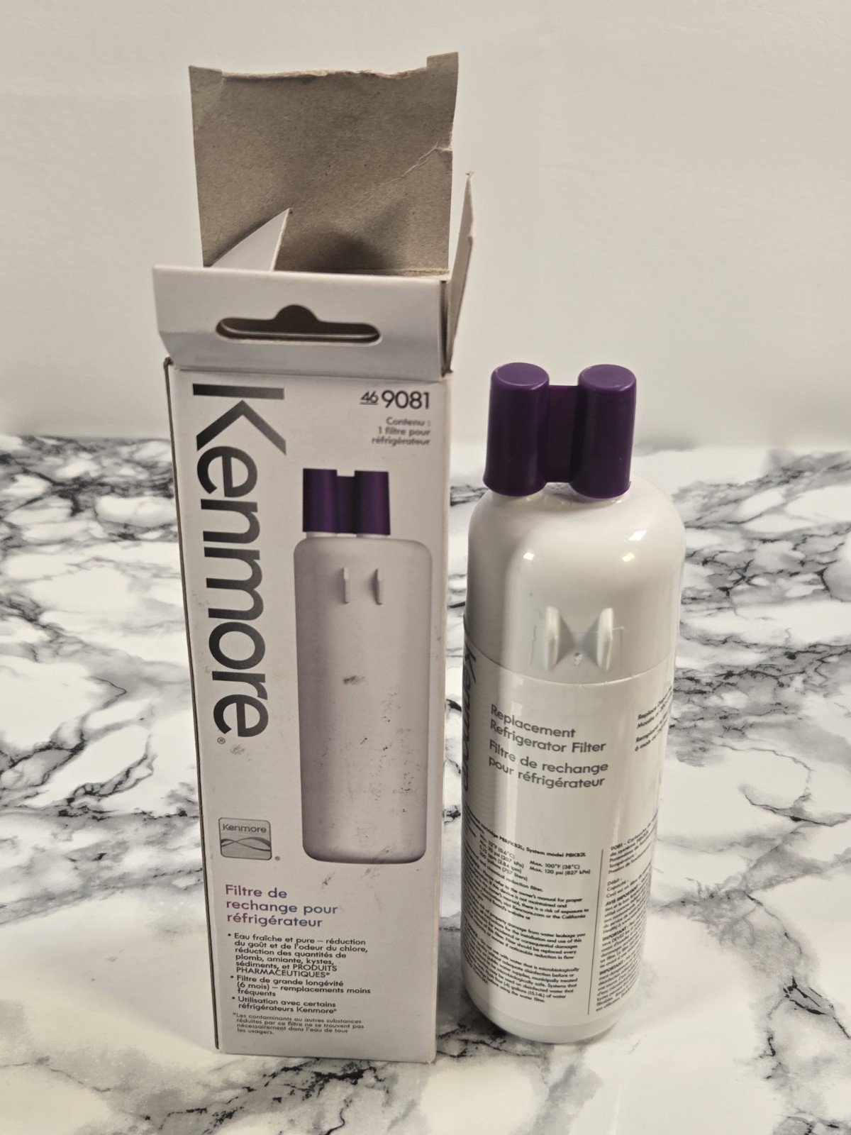 (5) Kenmore Replacement Refrigerator Water Filter Lot #469081
