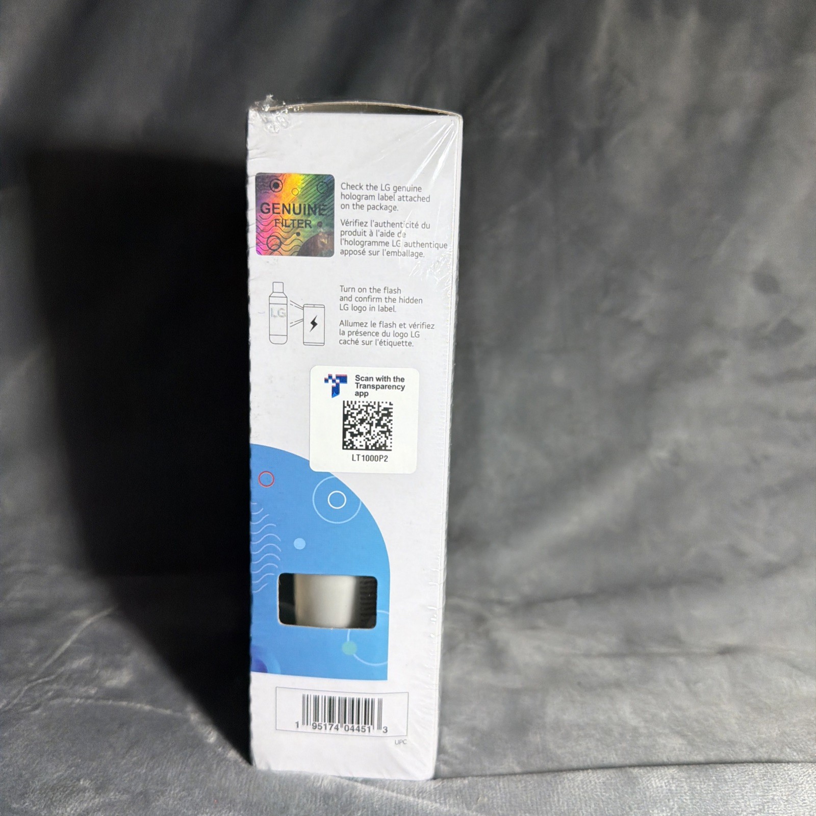 2Pk LG Refrigerator Water Filter LT1000P2 Replacement Cartridge Genuine OEM