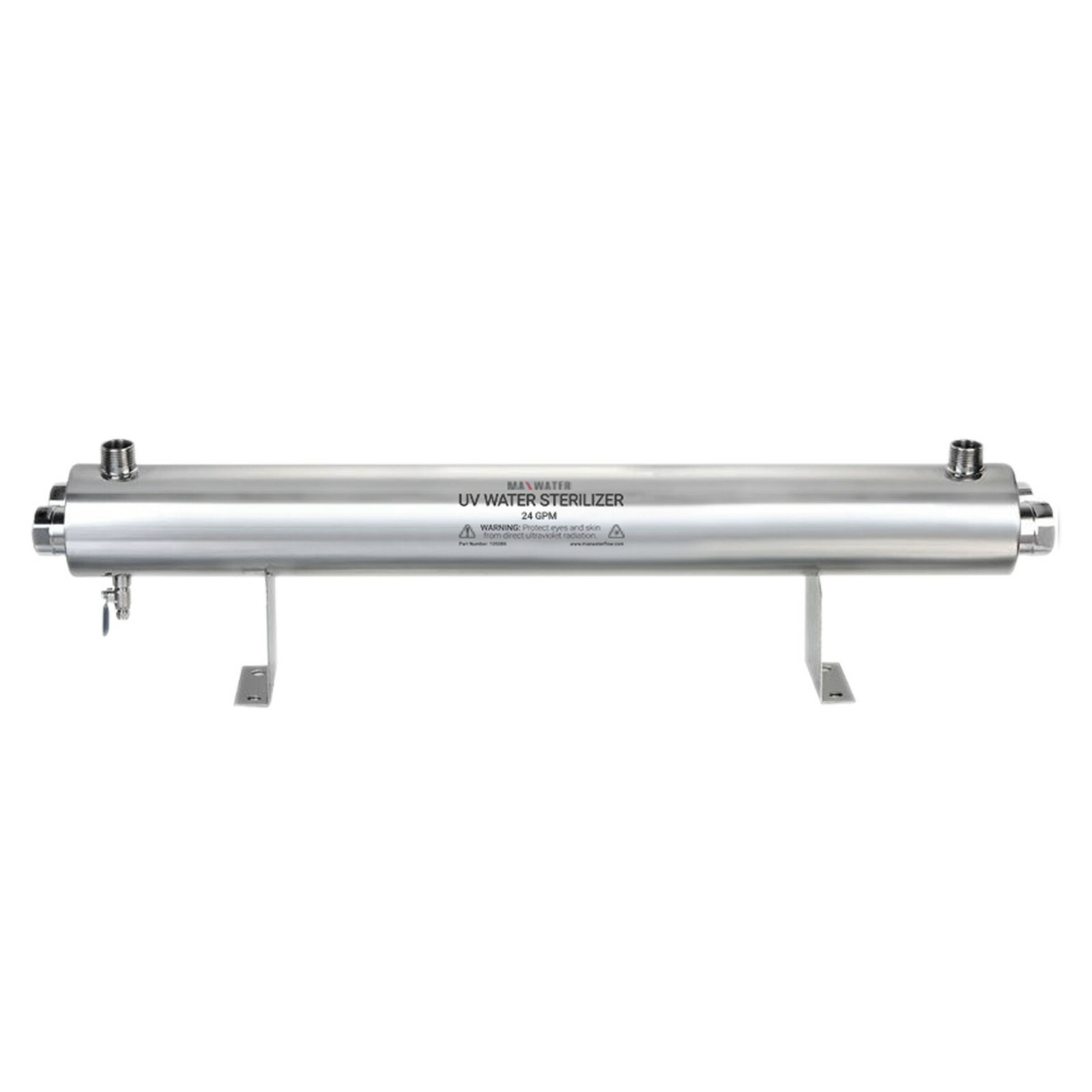 110W Ultraviolet Light Water Filter 24 GPM UV Large Home Commercial
