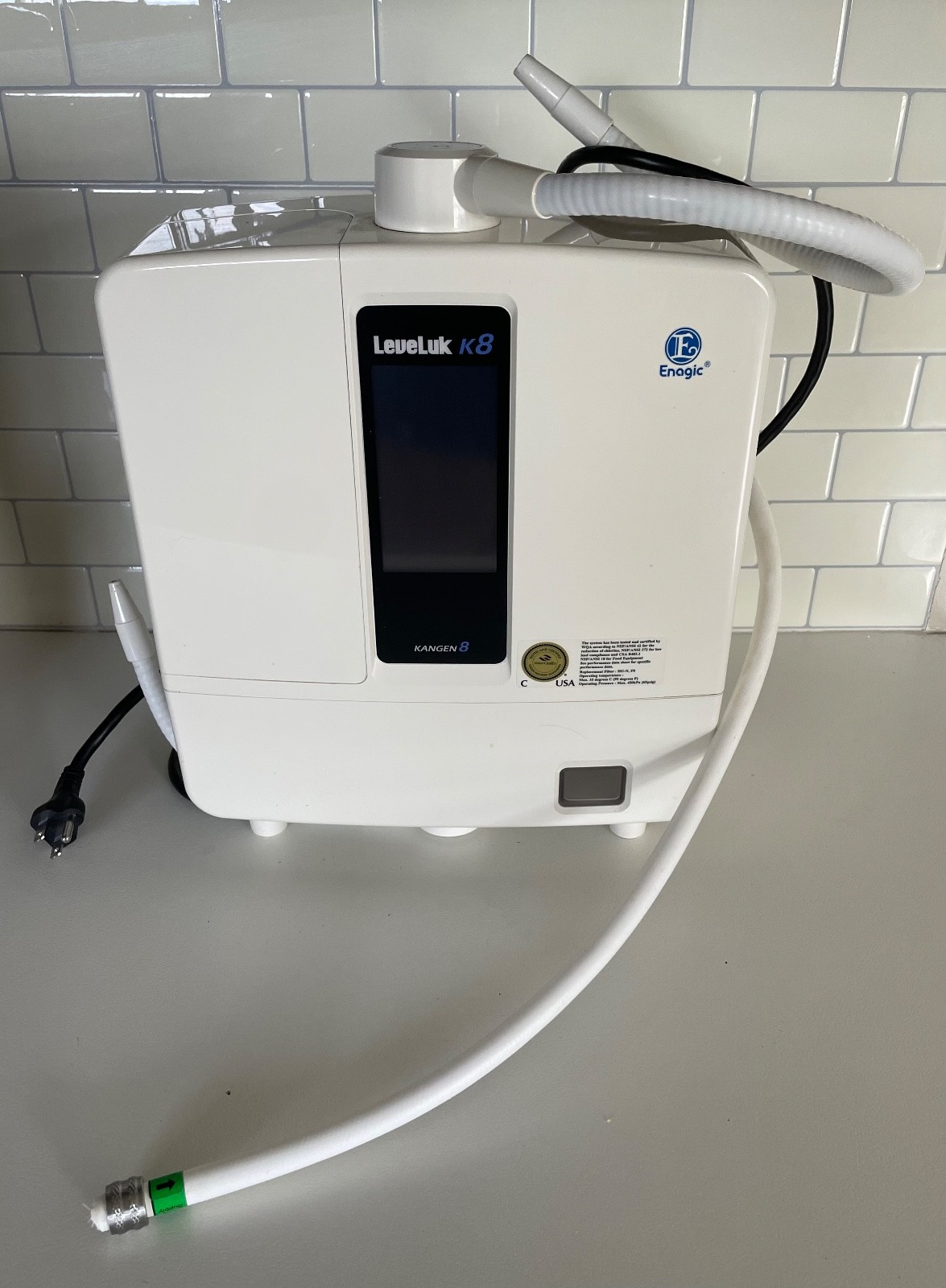Enagic LeveLuk K8 KANGEN WATER Alkaline Filtration Ionizer Machine *WORKS WELL