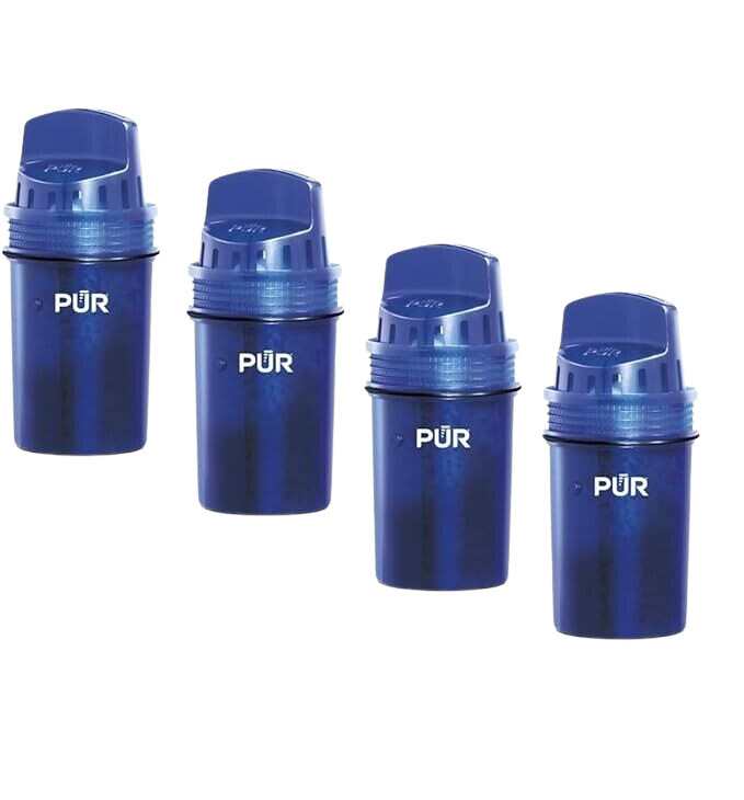 PUR PPF900Z4 Water Pitcher & Dispenser Replacement Filter – Blue (Pack of 4)