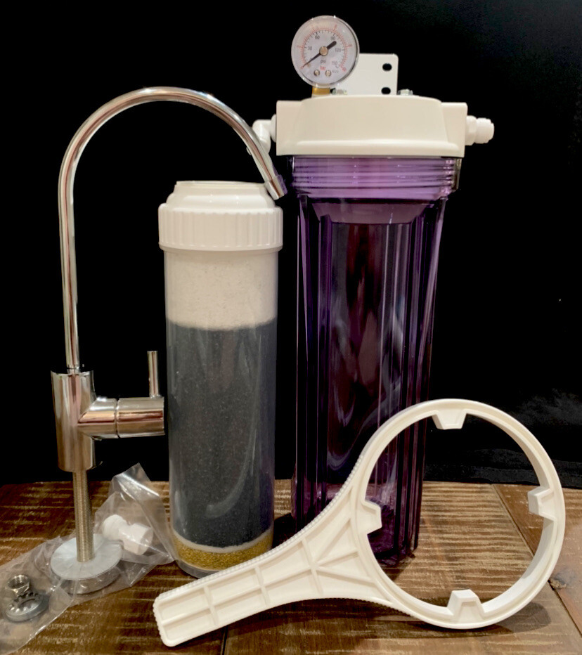 5 Stage Under Sink Home Space Saver Drinking Water Filter System – MADE IN USA