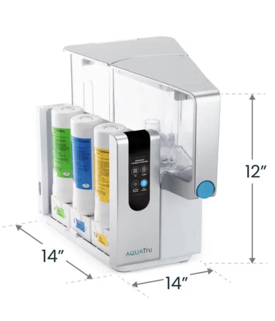 AquaTru Classic Countertop Reverse Osmosis Water Filtration System AT2040