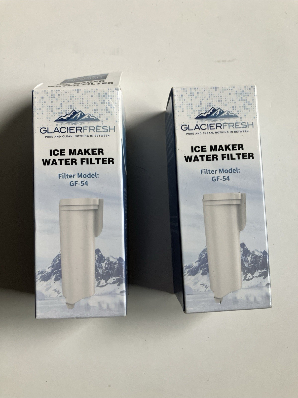 GLACIER FRESH For GF- 54 Ice Maker Water Filter 2 Pack Replacement