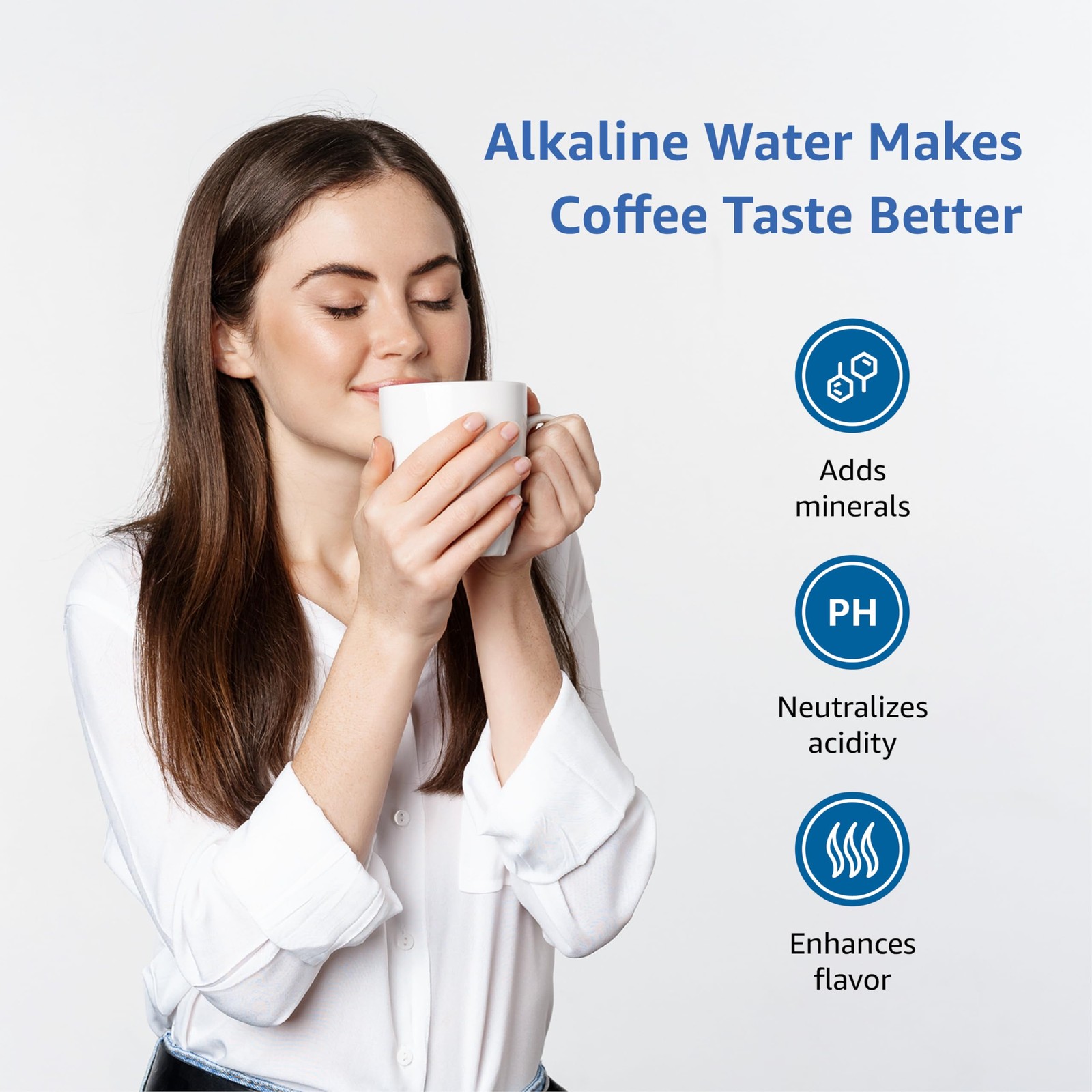 Alkaline Filters for All Waterdrop® Pitcher and Dispenser Filtration System, …