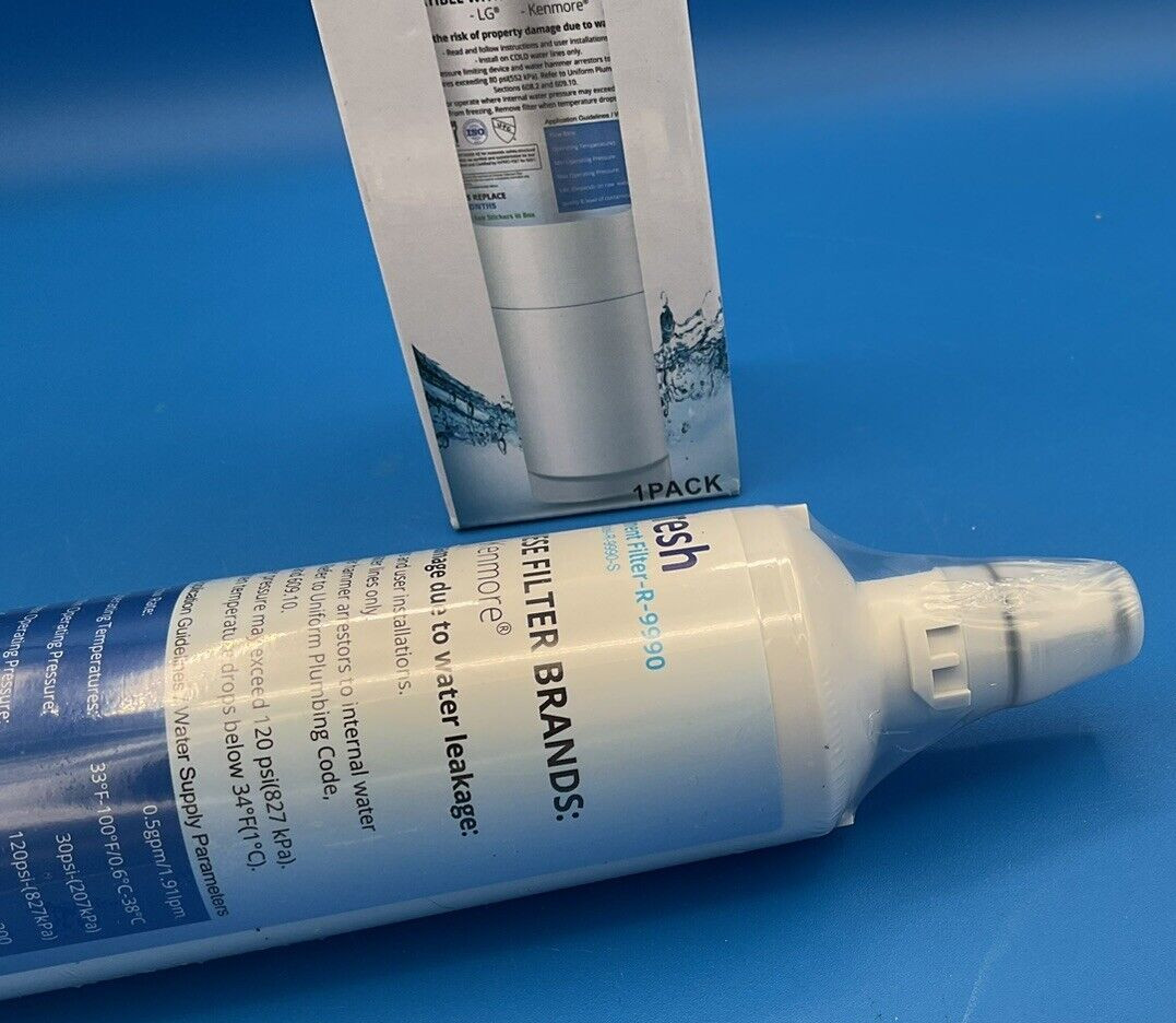 REFRESH R-9990 Refrigerator Water Filter Replacement LG Kenmore NEW Free Ship!