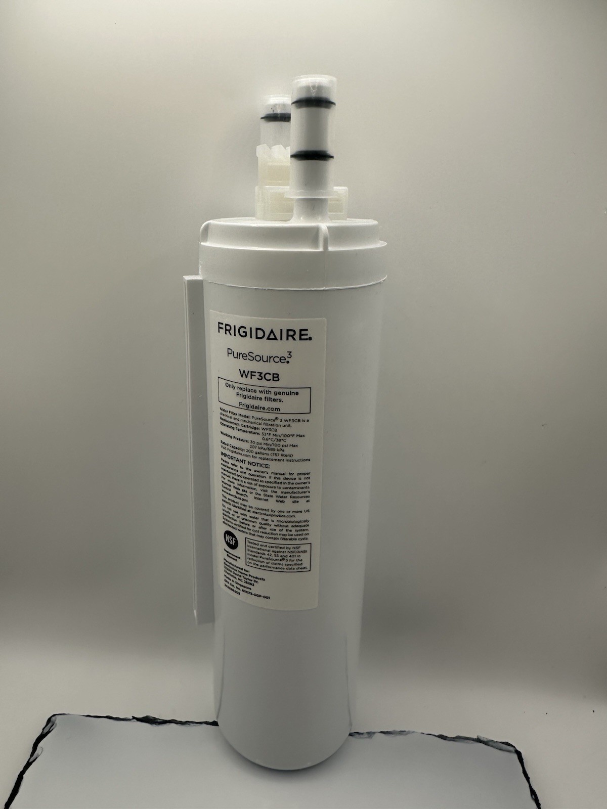 Frigidaire WF3CB PureSource 3 Refrigerator Water Filter Genuine OEM