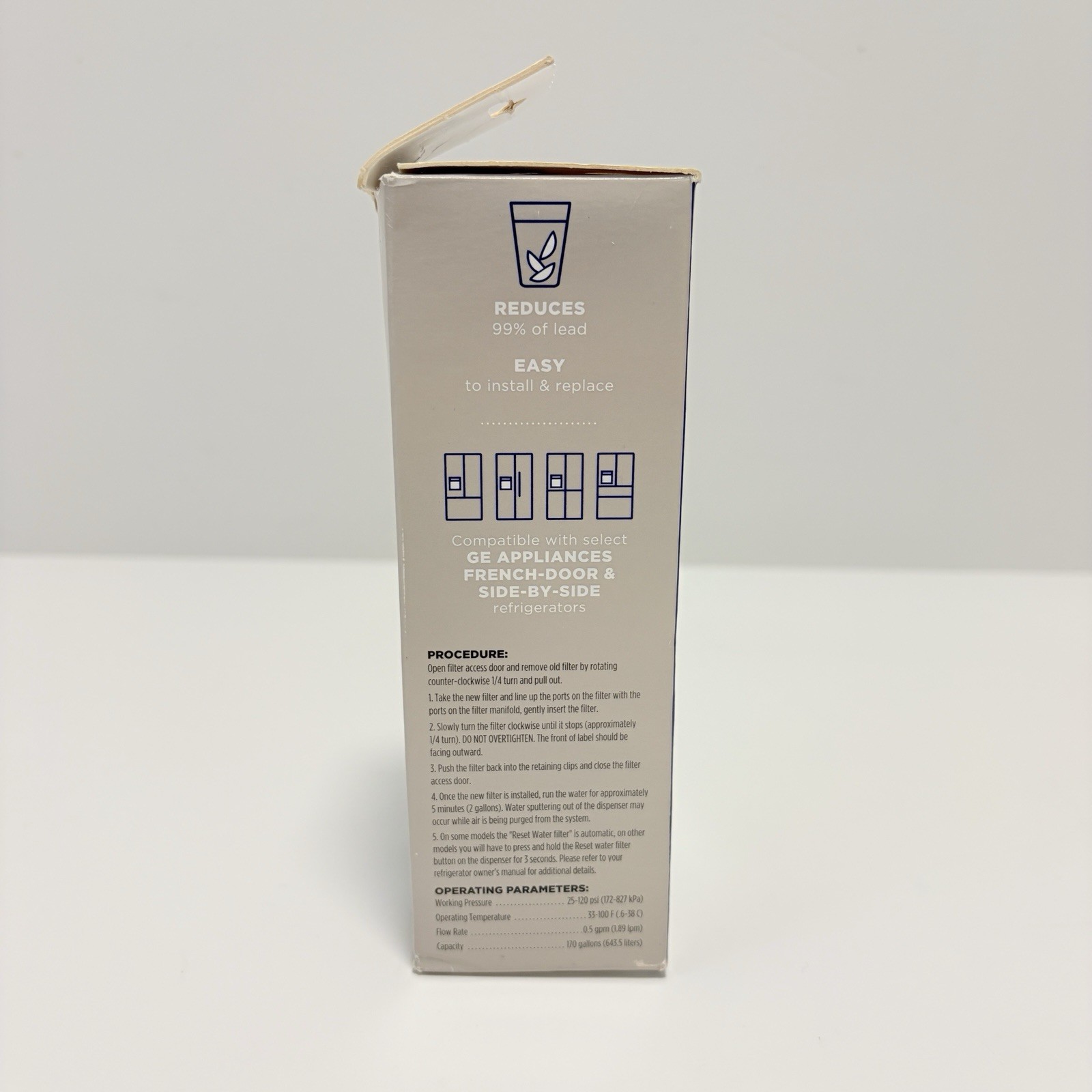 GE XWFE Refrigerator Water Filter Genuine Replacement Filter NEW