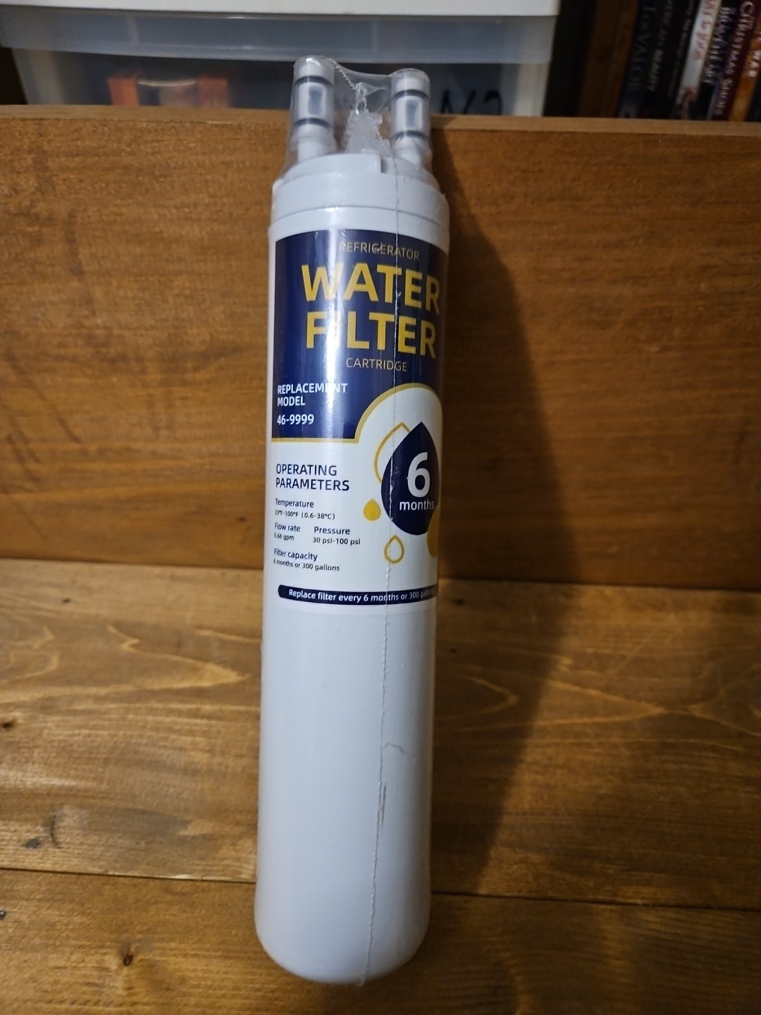Kenmore Replacement Refrigerator Water Filter 46-9999 New Sealed Unbranded- J2