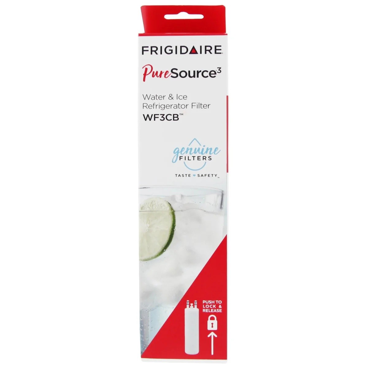 2 PACK New Frigdaire WF3CB PureSource 3 Refrigerator Water Filter New Sealed