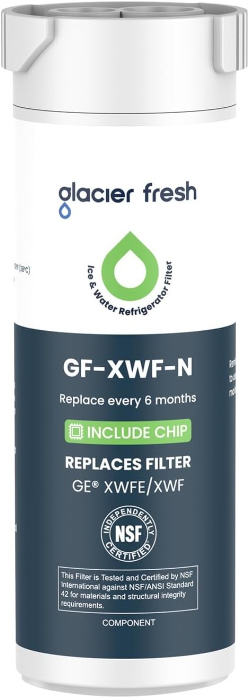 Compact GE XWFE Replacement Water Filter – Tool-Free Installation, Pack of 1