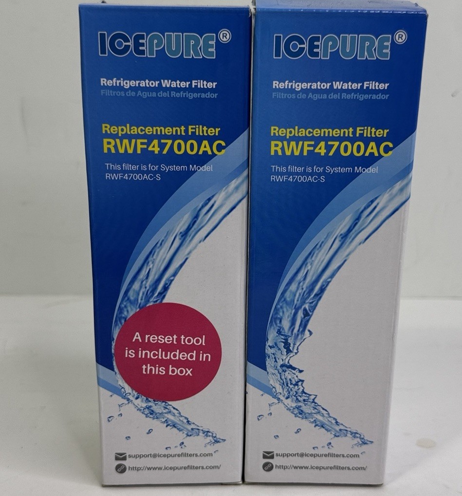 RWF4700AC Fit for LT1000P, ADQ747935, LMXS28626D, LMXS30796S water filter 2PACK