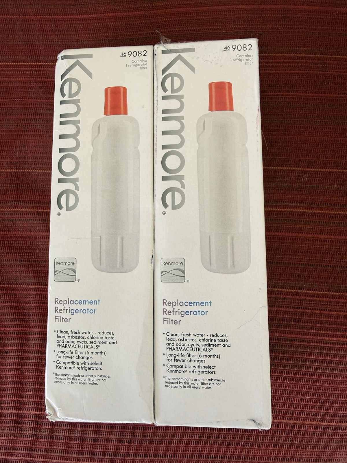 2 Kenmore 46-9082 Replacement Refrigerator Water Filter