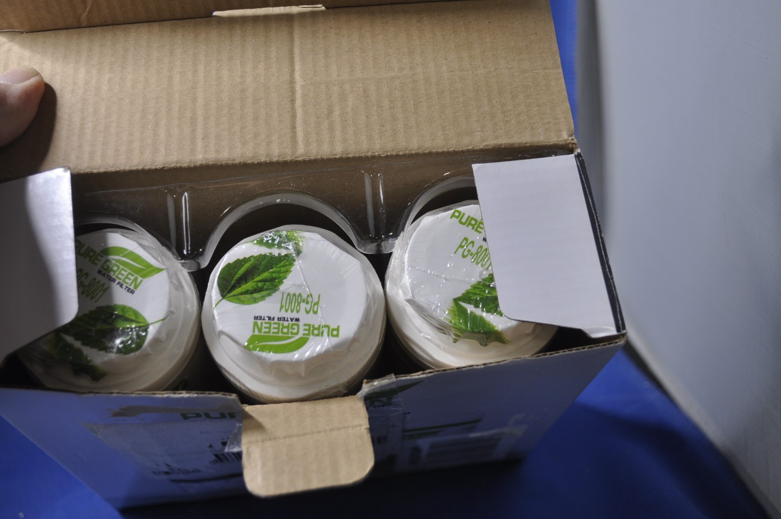 Box of 3 Pure Green PG-8001 Water Filters