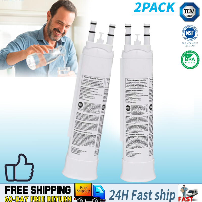 2Packs for FPPWFU01 PWF-1 Refrige Frigidaire PurePour Water &Ice Filter New