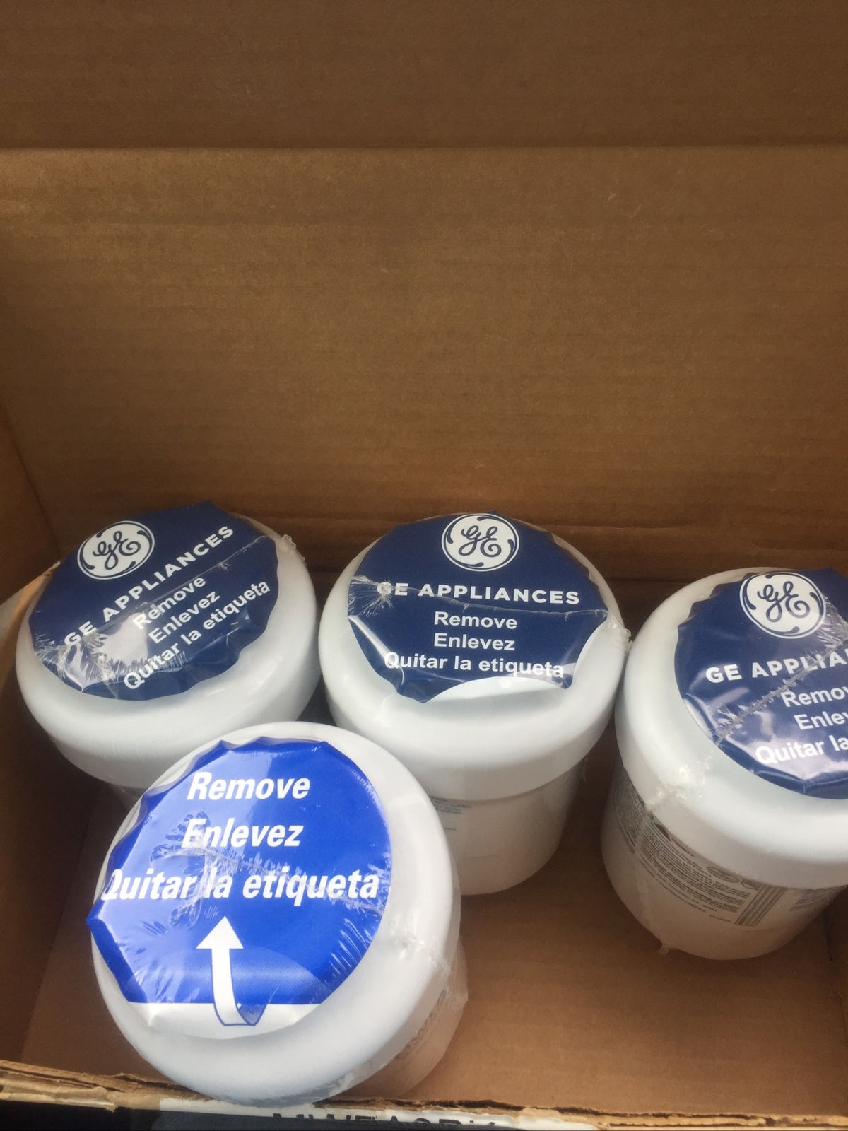 GE MWFA Refrigerator Water Filter Fits GSS25GSHSS, GSS25GMHES (4 Pack) FstShips