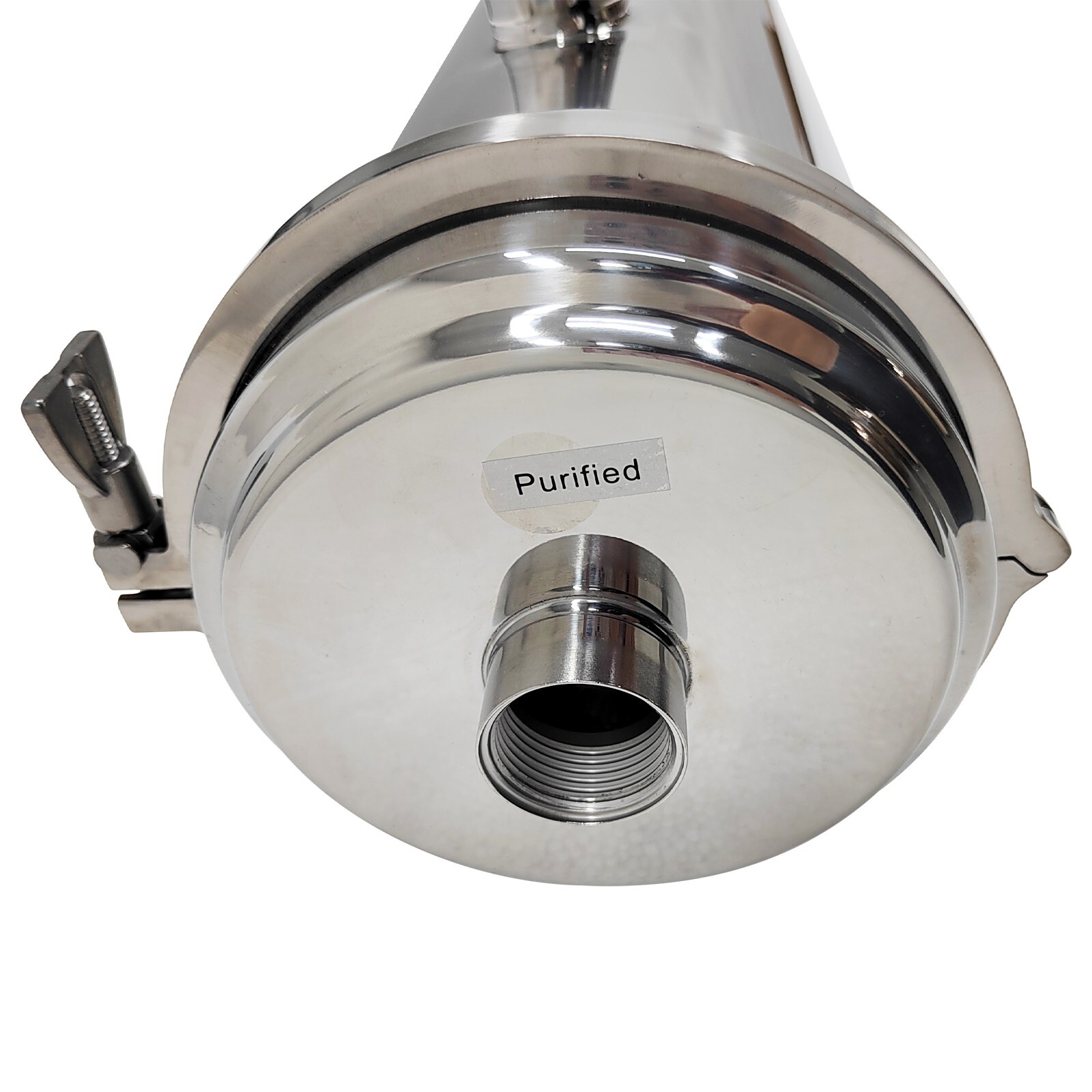 PVDF Ultrafiltration Membrane Filter 304 Stainless Steel Housing 0.01μm 8000L/h