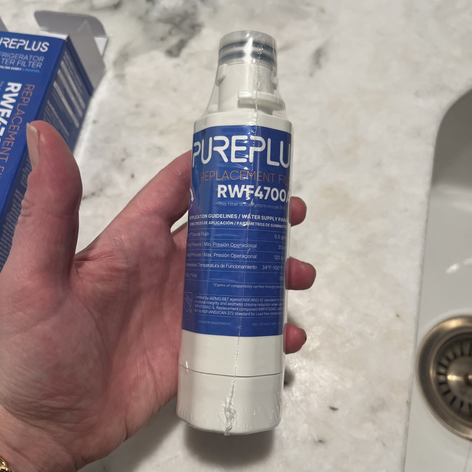 Pureplus RWF4700AC Replacement Water Filter