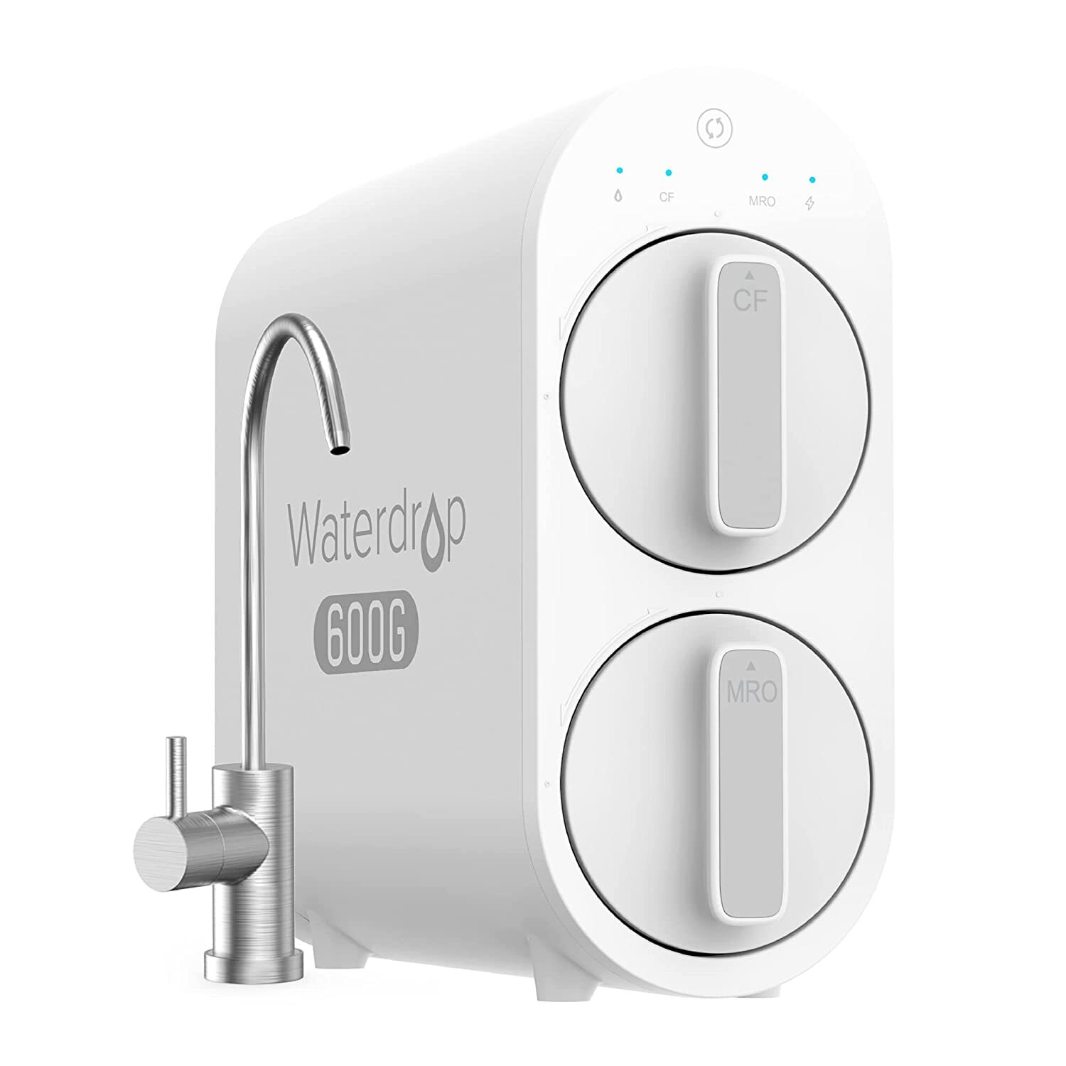 Waterdrop G2P600 Reverse Osmosis System, 600 GPD Reverse Osmosis Water Filter